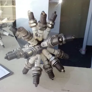 Race or car buffs will appreciate this artists work.