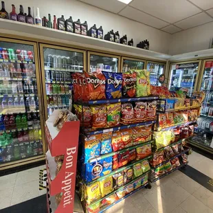 a view of a grocery store