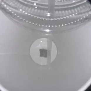 What was in my water cup