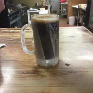 Frosty mug of Root Beer