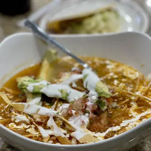 Azteca Soup, wow it's good!