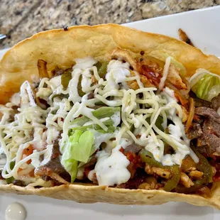 Speedy three meat salad