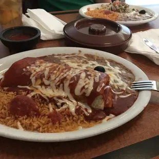 Wet burrito!