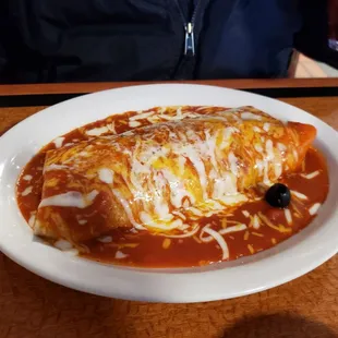 Asada Wet Burrito