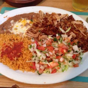 Carnitas Plate