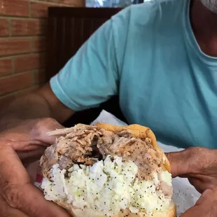 Chopped Barbecue Sandwiches