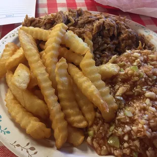 Chopped Barbecue Plate