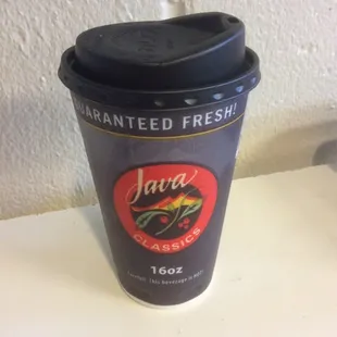 Every morning I go here to get me some nice cup of coffee before heading to work.