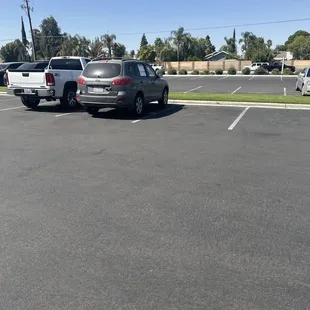 Grey Small SUV for Smog Test