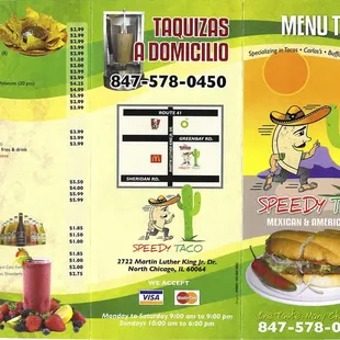 Menu Front