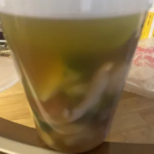 House Special Soup - sold by the quart.
