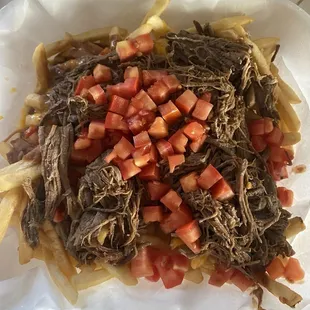 Super Fries $14.59 sauce on the side