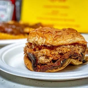 Coarse Chopped Sandwich with Skin