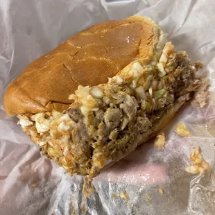Chopped BBQ Sandwich