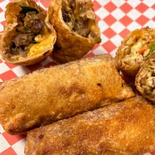 Corned beef eggrolls