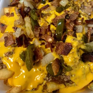 Speedys loaded fries