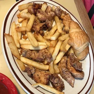 #3 chicken and fries