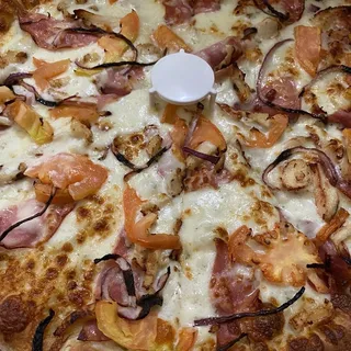 Creamy Chicken Pizza