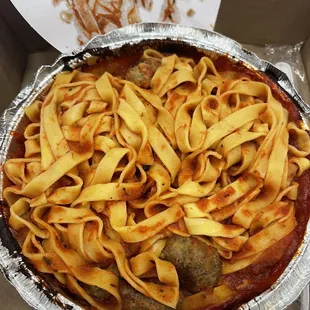 Meatball Marinara - not good
