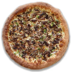 Philly Chessesteak Pizza