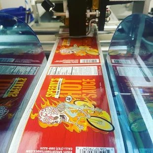 They manufacture their own sauces.