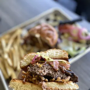 Inside the Jammin' Burger