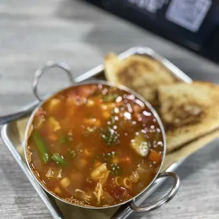 Mikes minestrone soup