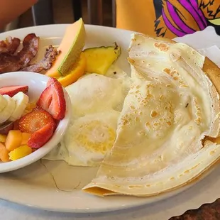 a plate of food
