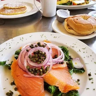 food, bagels, bagel