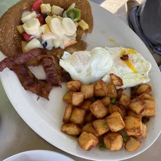 2 Eggs with Bacon