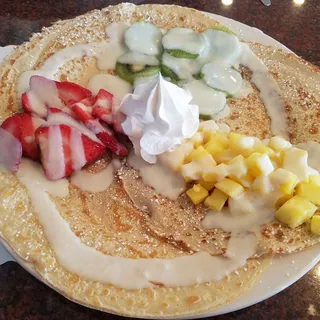 Stuffed and Rolled Crepes Bretonne