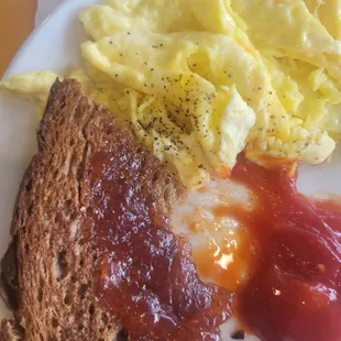 Toast &amp; eggs