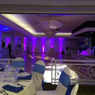 Uplighting packages available for your big day