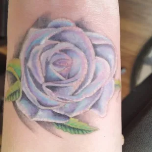 Soft Rose done by Artist Wes