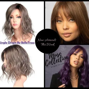 Brand new styles from BelleTress and the Muse Collection are available now.