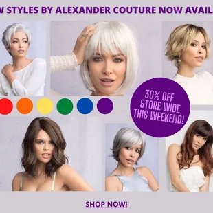 30% off sale 6/12-6/13. Shop now: www.spellboundwigs.com