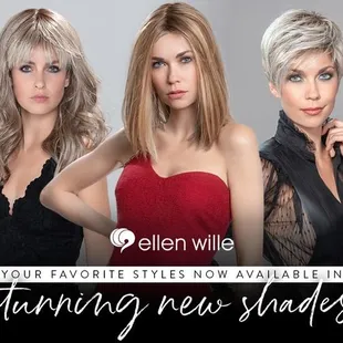 Stunning new shades available on these classic Ellen Wille Styles.