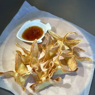 Amazing Won Ton cream cheese!