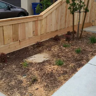 Great work done by Spence Fence.