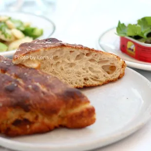 Sourdough Focaccia ($4) - pretty good but a bit salty