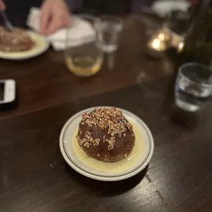 food, donuts, dough desserts