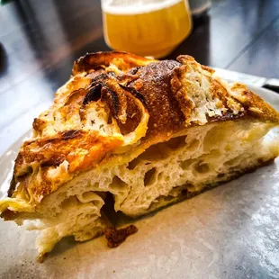 Sourdough Focaccia with Squash &amp; Red Onion