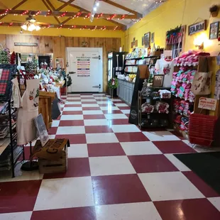 The other side as you walk inside