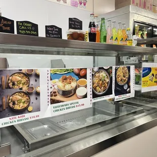 Take out menu, changes daily