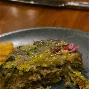 Steak tar tart - rotten!!!
