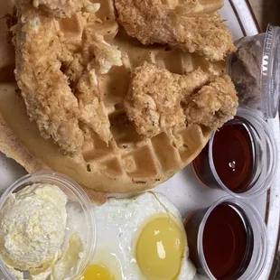 Chicken Waffle Combo
