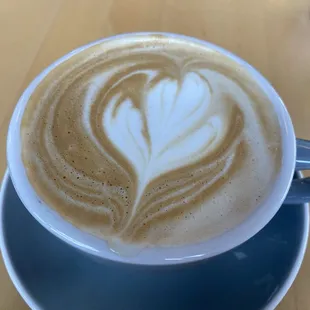 Special floral latte with lavender&amp; rosemary was beyond delicious.