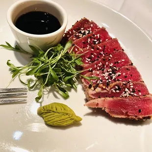 Ahi tuna appetizer