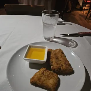 Panko-Crusted Striped Bass