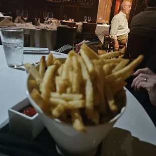 Side oif Spencer&apos;s Fries &amp; Ketchup